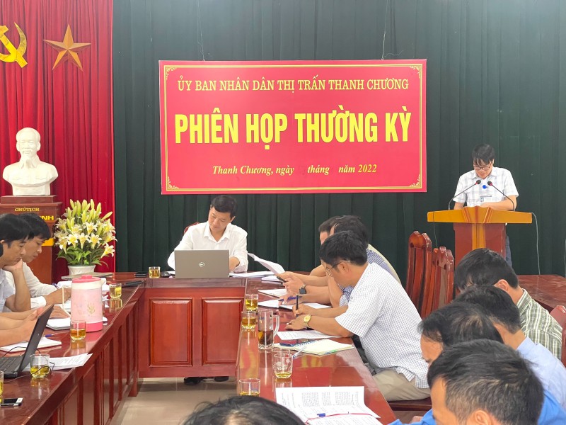 Quang cảnh tại Phiên họp